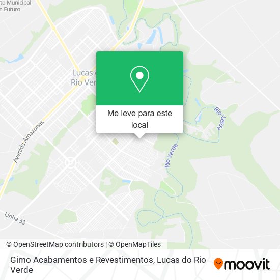 Gimo Acabamentos e Revestimentos mapa