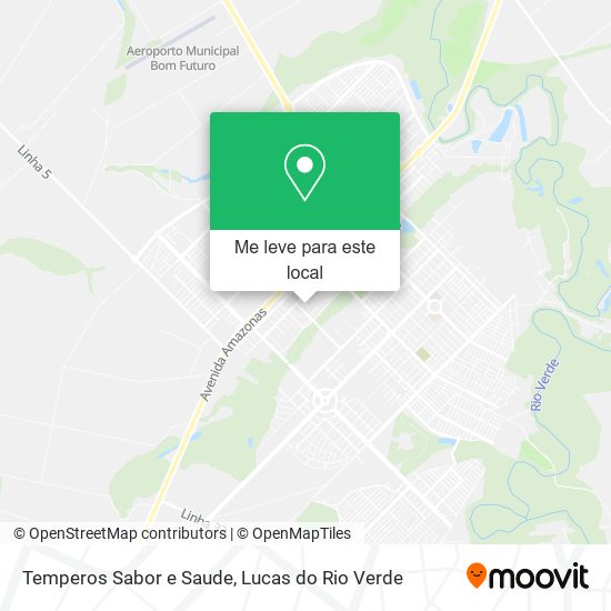 Temperos Sabor e Saude mapa