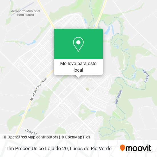 Tlm Precos Unico Loja do 20 mapa