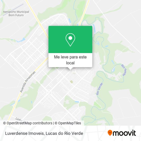 Luverdense Imoveis mapa