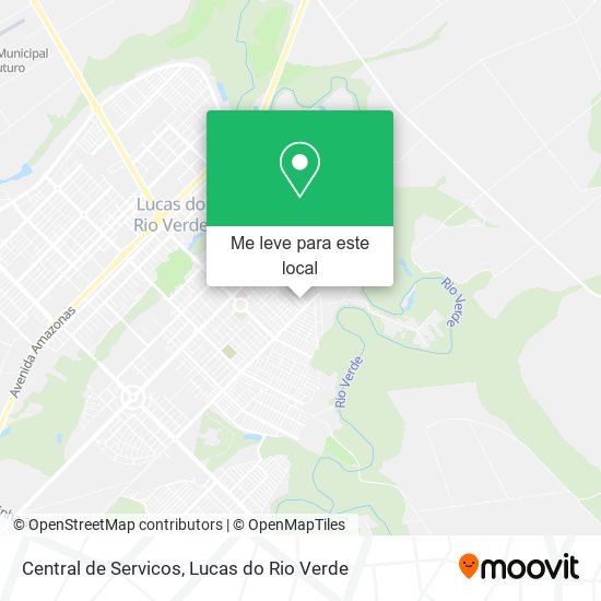 Central de Servicos mapa