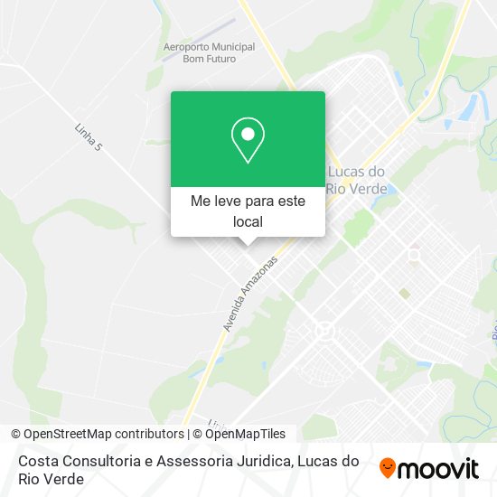 Costa Consultoria e Assessoria Juridica mapa