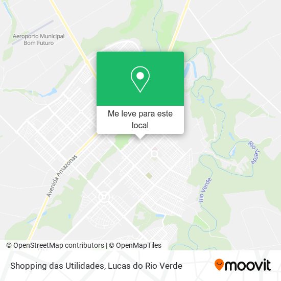 Shopping das Utilidades mapa