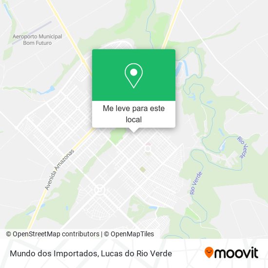 Mundo dos Importados mapa