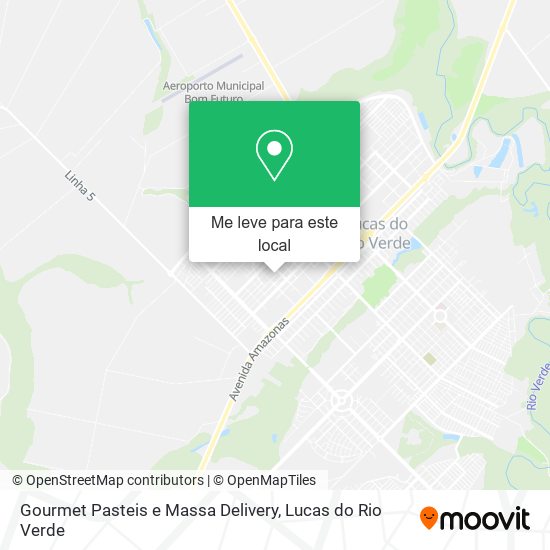 Gourmet Pasteis e Massa Delivery mapa