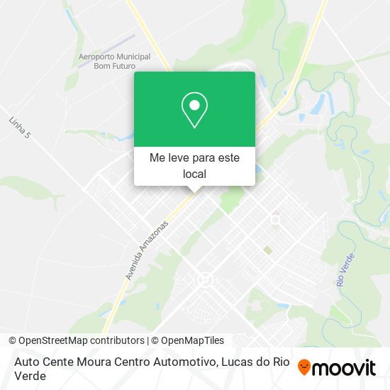 Auto Cente Moura Centro Automotivo mapa