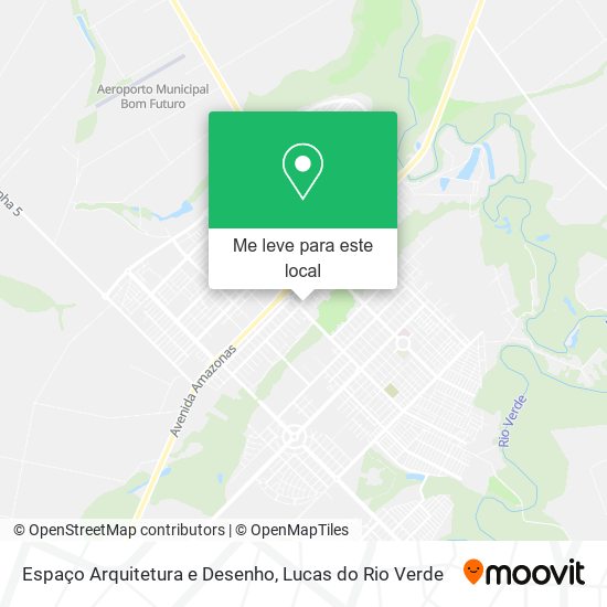Espaço Arquitetura e Desenho mapa