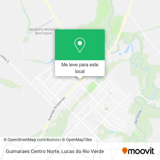 Guimaraes Centro Norte mapa