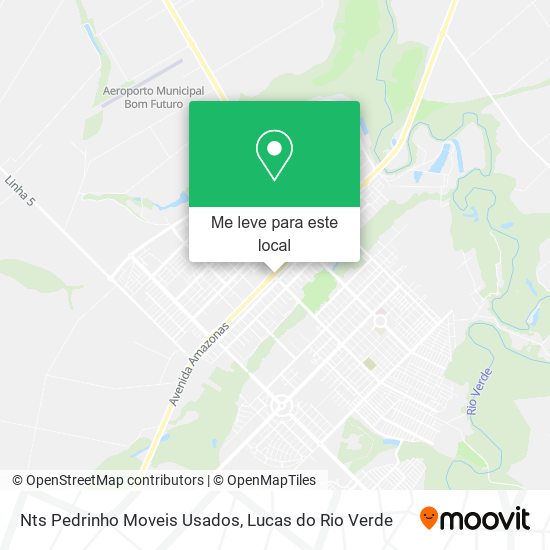 Nts Pedrinho Moveis Usados mapa