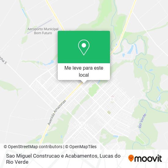 Sao Miguel Construcao e Acabamentos mapa