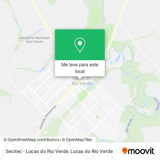 Secitec - Lucas do Rio Verde mapa