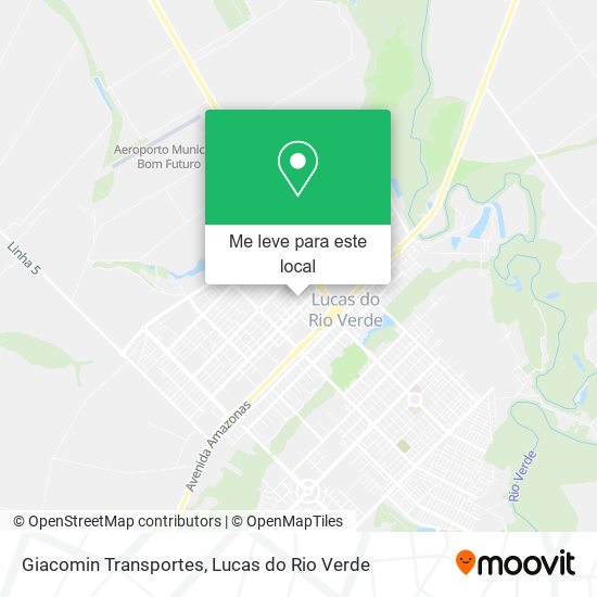 Giacomin Transportes mapa