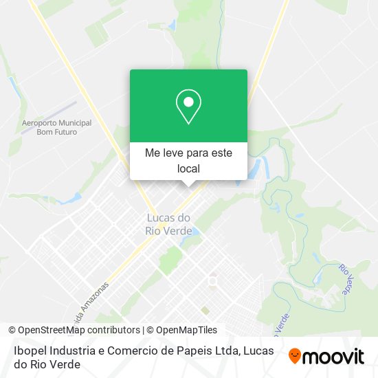 Ibopel Industria e Comercio de Papeis Ltda mapa