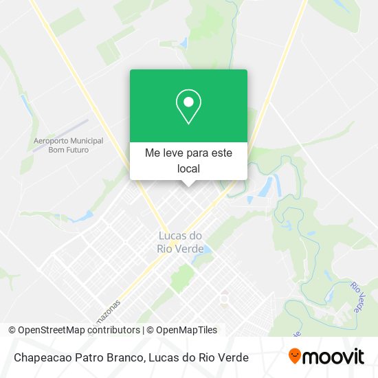 Chapeacao Patro Branco mapa