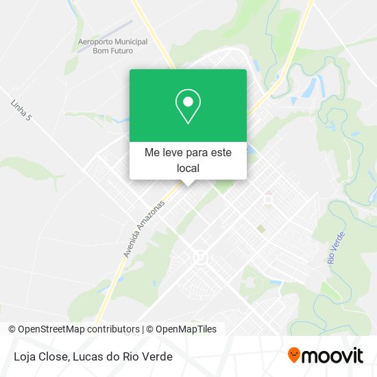 Loja Close mapa