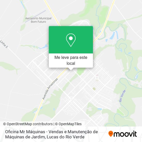 Oficina Mr Máquinas - Vendas e Manutenção de Máquinas de Jardim mapa