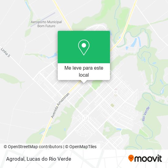 Agrodal mapa