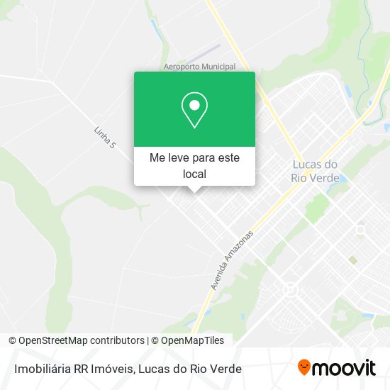 Imobiliária RR Imóveis mapa