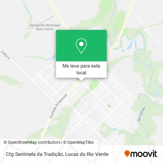 Ctg Sentinela da Tradição mapa