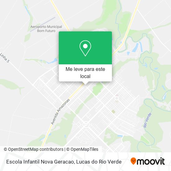 Escola Infantil Nova Geracao mapa