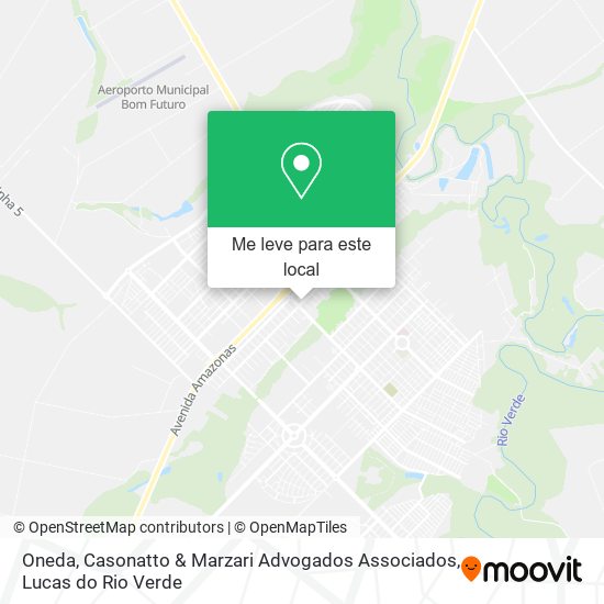 Oneda, Casonatto & Marzari Advogados Associados mapa