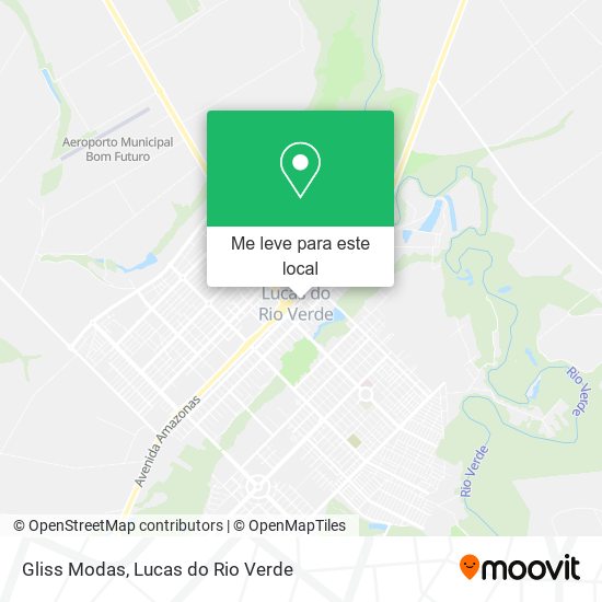 Gliss Modas mapa