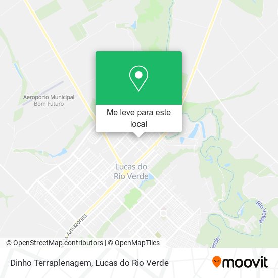 Dinho Terraplenagem mapa