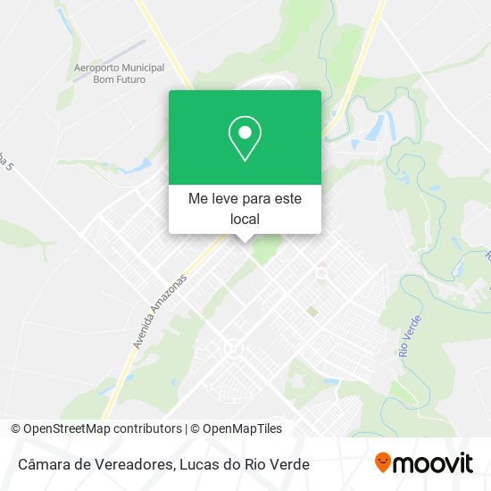 Câmara de Vereadores mapa