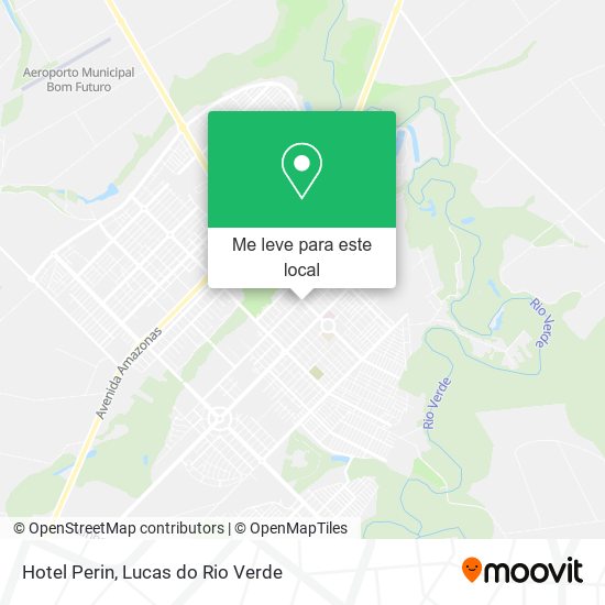 Hotel Perin mapa