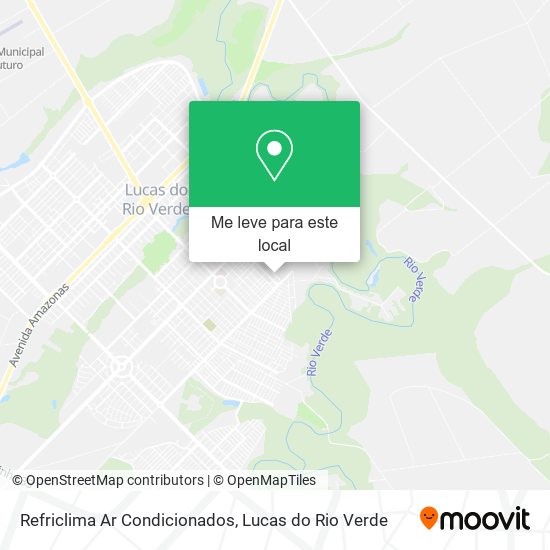 Refriclima Ar Condicionados mapa