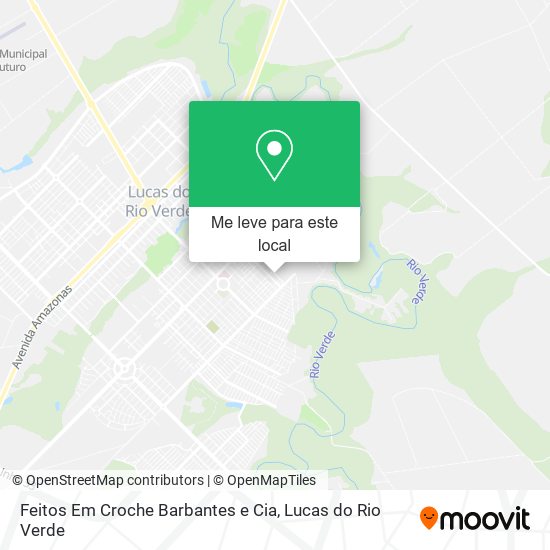 Feitos Em Croche Barbantes e Cia mapa