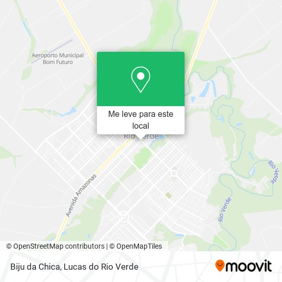 Biju da Chica mapa
