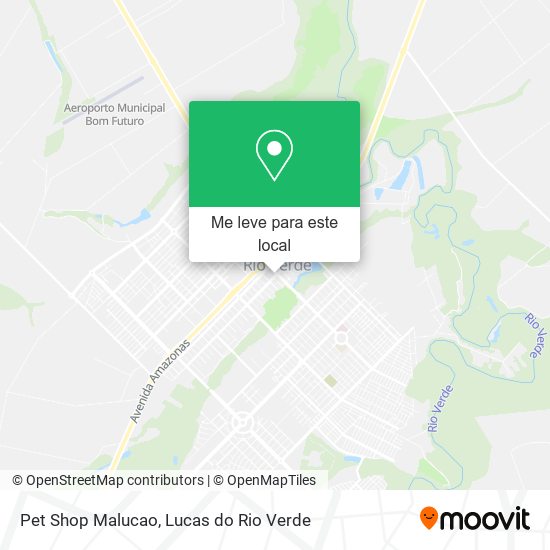 Pet Shop Malucao mapa
