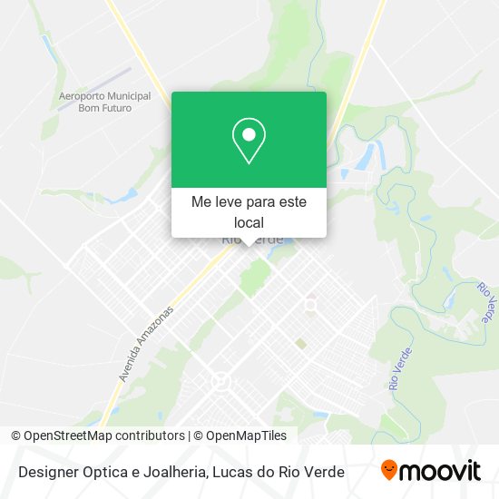 Designer Optica e Joalheria mapa