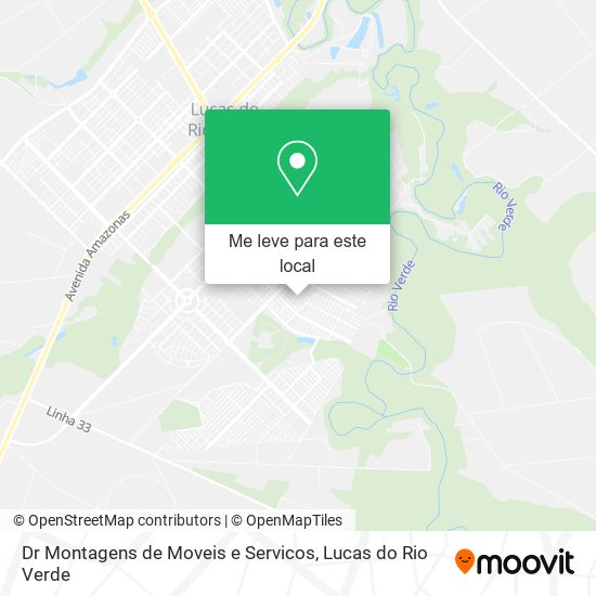 Dr Montagens de Moveis e Servicos mapa