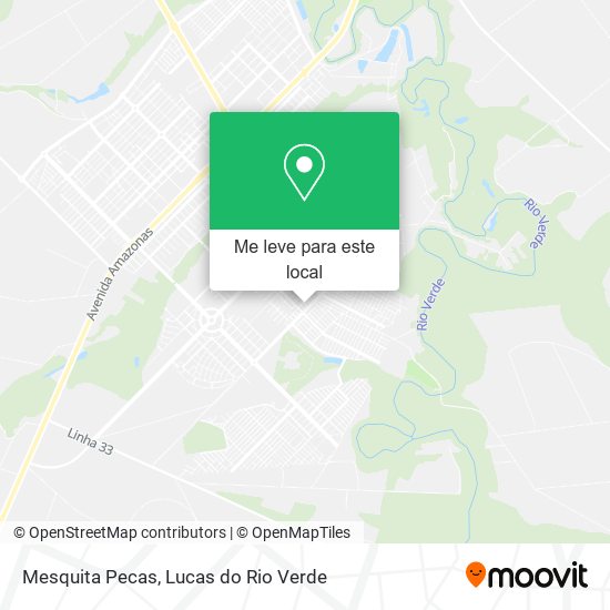 Mesquita Pecas mapa