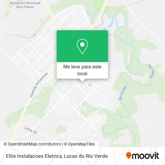 Elite Instalacoes Eletrica mapa