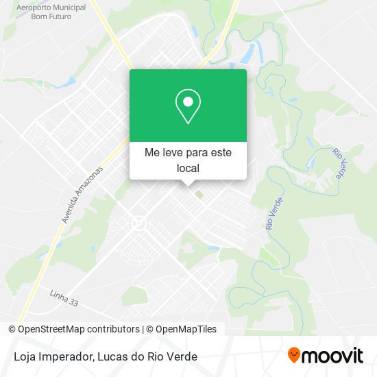 Loja Imperador mapa
