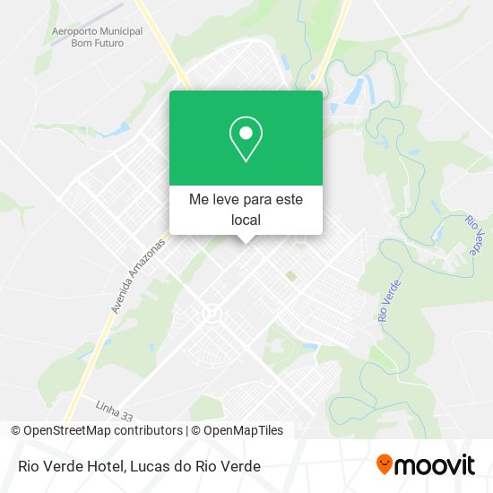 Rio Verde Hotel mapa