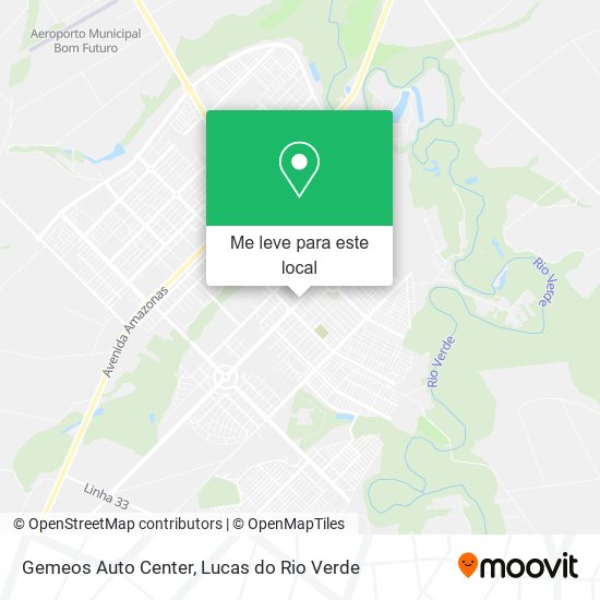 Gemeos Auto Center mapa