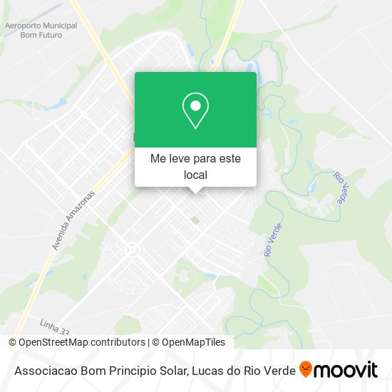 Associacao Bom Principio Solar mapa