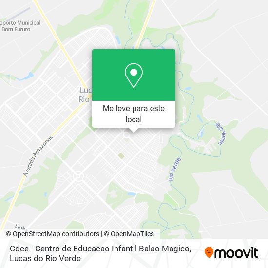 Cdce - Centro de Educacao Infantil Balao Magico mapa