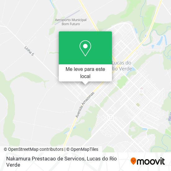 Nakamura Prestacao de Servicos mapa