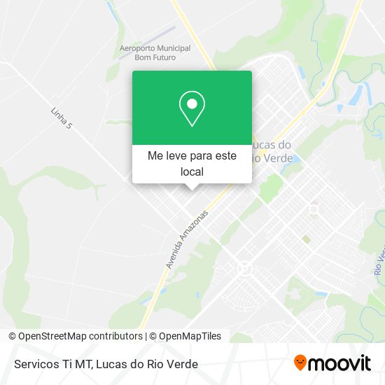 Servicos Ti MT mapa