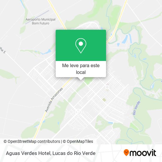 Aguas Verdes Hotel mapa
