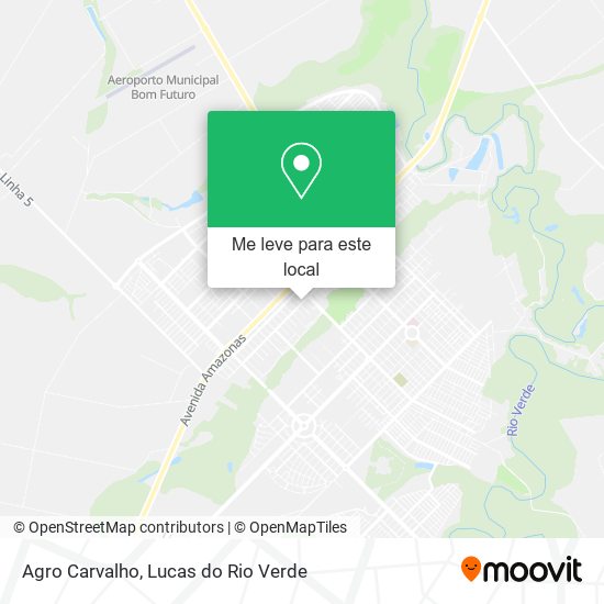 Agro Carvalho mapa