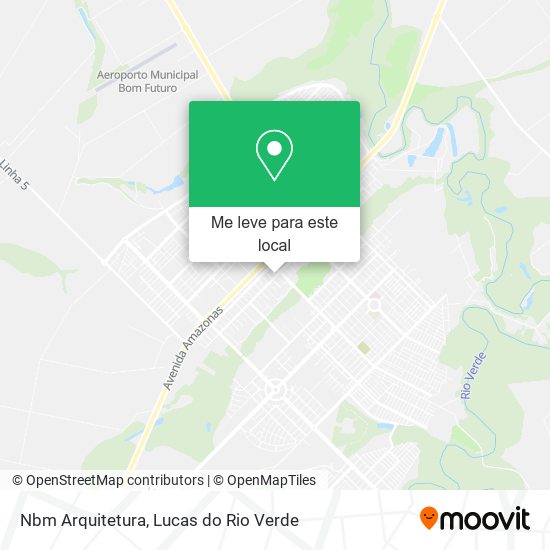 Nbm Arquitetura mapa