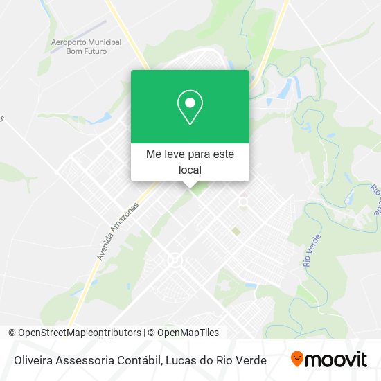 Oliveira Assessoria Contábil mapa