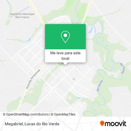 Megabriel mapa