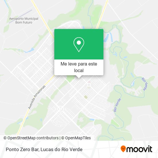 Ponto Zero Bar mapa